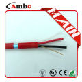 High quality 75 degree new pvc jacket 1000ft Red FPL FPLR red fire alarm cable